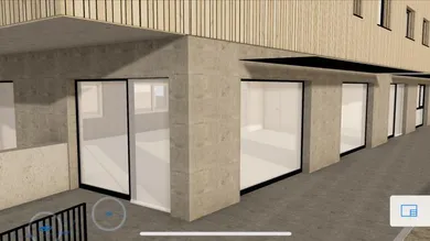Ansicht Tiroler Straße Ost - 3D-Modell