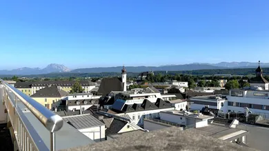 Beeindruckender Panoramablick bis zum Traunstein