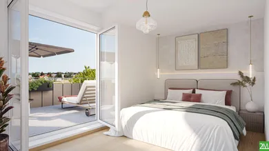 Rendering Schlafzimmer