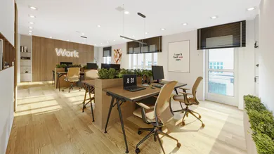 Büro 1 Gestaltungsidee