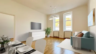 Einrichtungsbeispiel Wohnzimmer