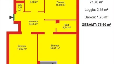 Grundriss-Skizze