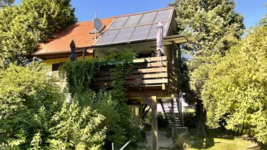 Haus mit Garten