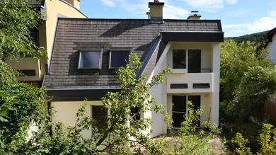 Reihenhaus gartenseitig
