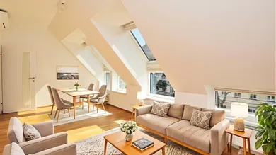 Wohnzimmer (virtuell eingerichtet)