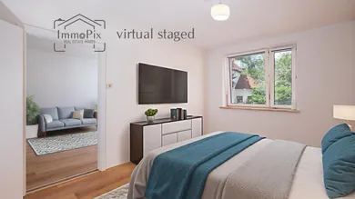Schlafzimmer Staged