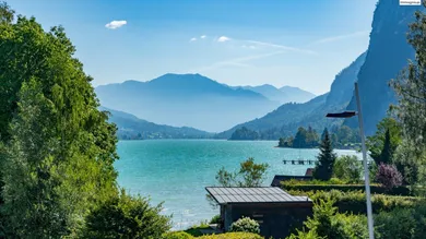 Seeblick von der Sonnenterrasse