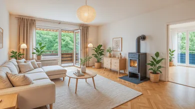 Wohnzimmer Einrichtungsvorschlag - Visualisierung
