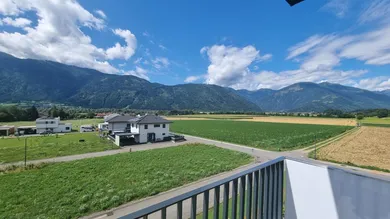 Aussicht Balkon Westen