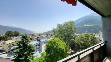 Ausblick vom Balkon