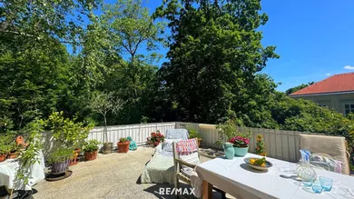 Terrasse Richtung Garten