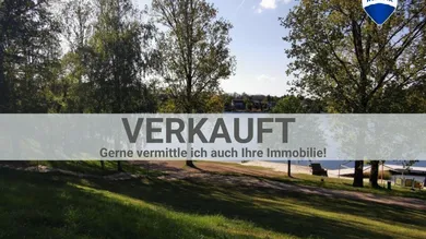 See mit großer Grünanlage, Liegewiesen