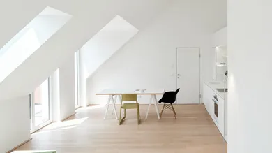 Wohn - Esszimmer - Küche