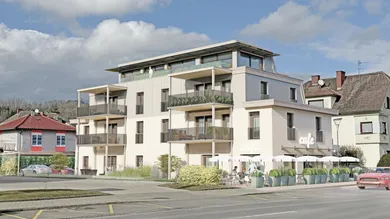 CUBE Wohnprojekt St. Veit Ansicht Südwest
