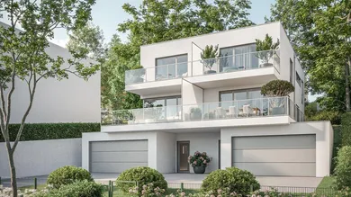 Gaumbergterrassen Ansicht Haus 2