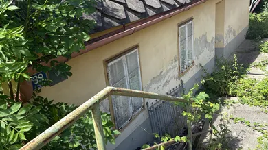 Haus Blick von der Straße