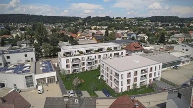 Blick von der Kirche