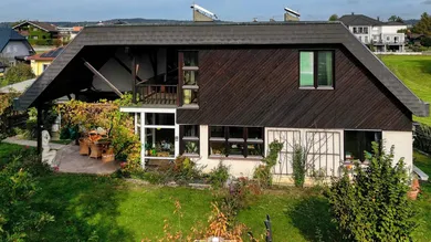Blick auf das Haus