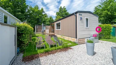 Mobilhome I Garten