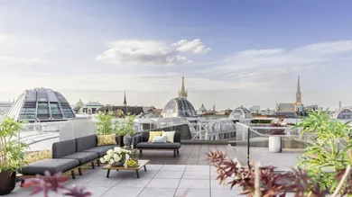 Penthouse Opernresidenz Dachterrasse