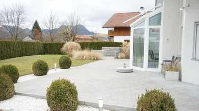 Terasse mit Garten