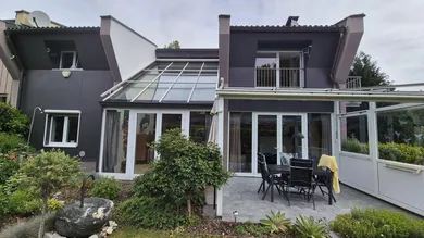 Außenfassade Gartenseite