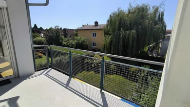 Sonniger Balkon