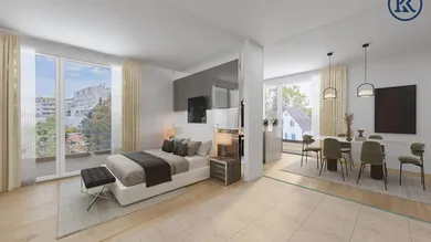 Wohnzimmer/Schlafzimmer