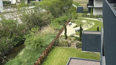 Ausblick von der Terrasse