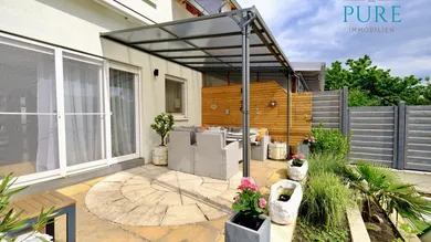 Schicke DH-Hälfte mit mediterranem Flair