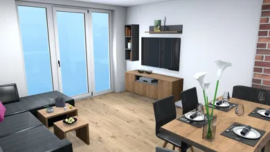 Visualisierung Wohnzimmer