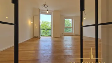 Blick in das Wohnzimmer ca. 28,71 m²