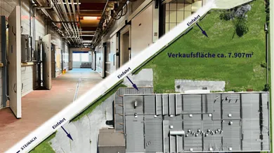Orthofoto Gewerbegrundstück