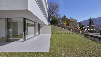 Terrasse mit Garten