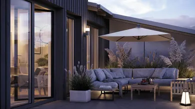 Dachterrasse