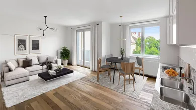 Visualisierung Wohn/Esszimmer