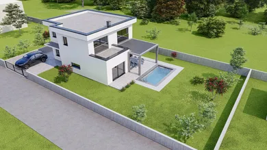 Visualisierung Planung Haus