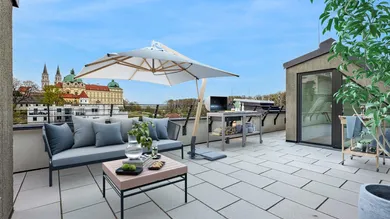 Dachterrasse Home Staging