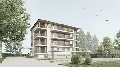 Visualisierung Parkresidenz_Südwestperspektive