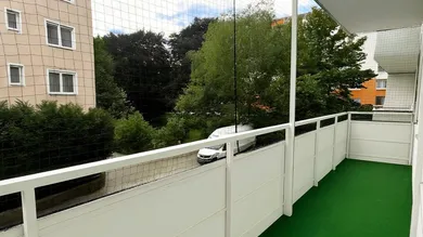 Balkon richtung Innenhof