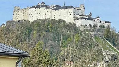Blick auf die Burg Salzburg