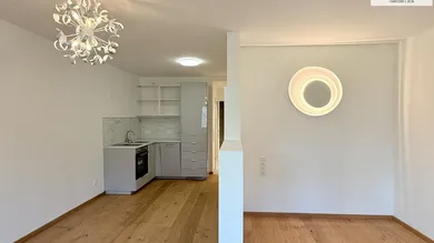 Wohnku¨che mit getrenntem Schlafbereich