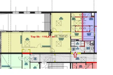 Grundriss Top 5b, 116,87 m²