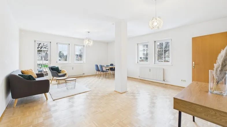 Helle Wohnung im Zentrum von Seeboden mit separat nutzbarer Wohneinheit - fußläufig zum See