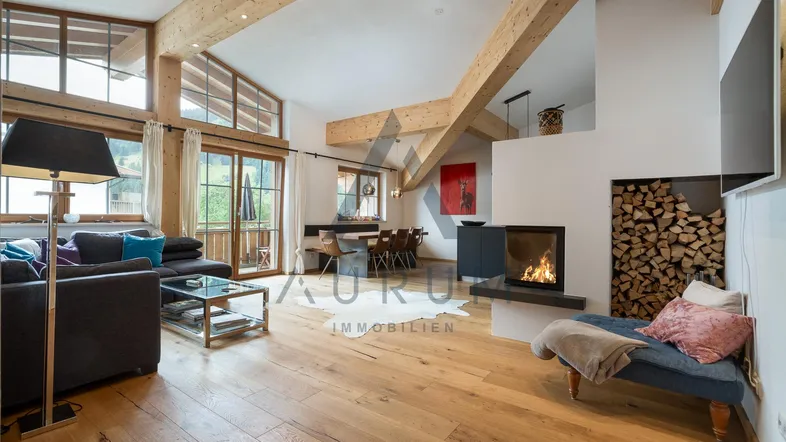Penthouse Wohnung in idyllischer Lage von Aschau