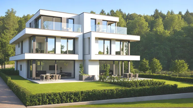 Einzigartiges Design-Doppelhaus in vielleicht schönster Lage von Perchtoldsdorf