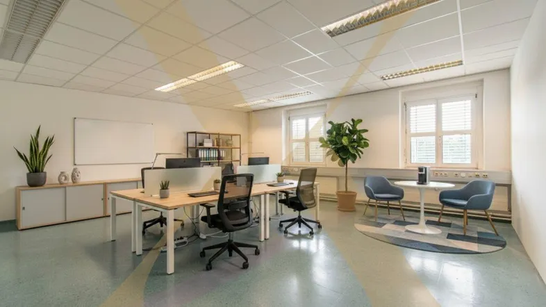 Büro I | Visualisierung – Einrichtung mittels KI ergänzt