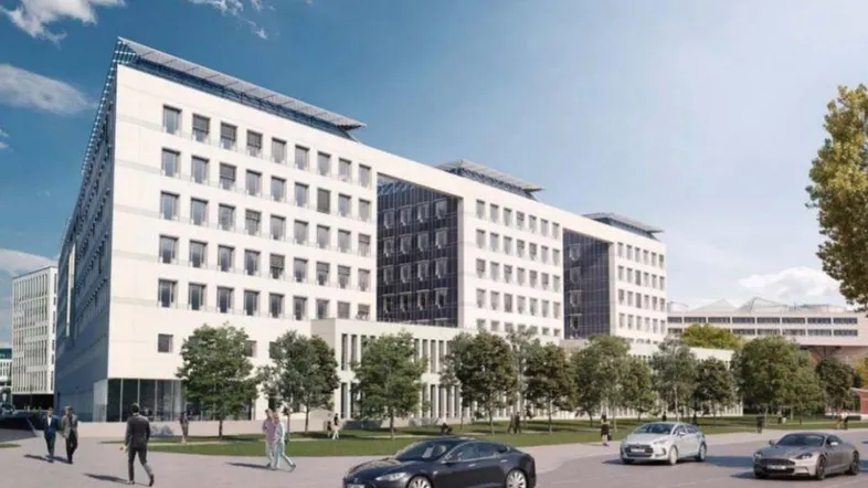 1020 Wien, Lassallestraße 1 außen