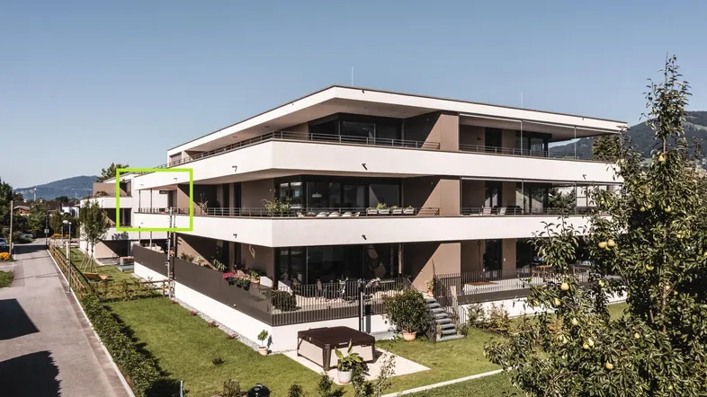 Ansicht Haus B Südwest