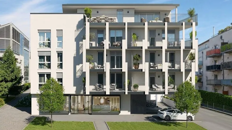 Visualisierung Neubauprojekt Andritz